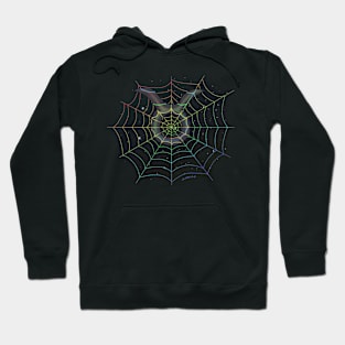 Rainbow Spiderweb Taurus Hoodie